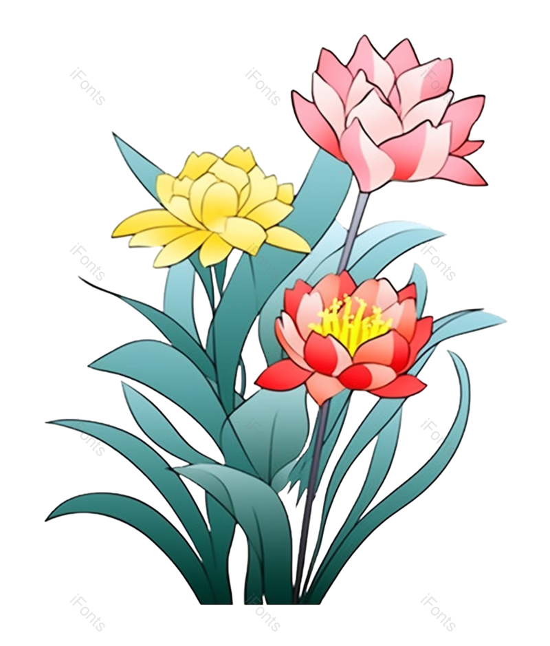 叶子图片,装饰元素,母亲节PNG,清新免抠素材